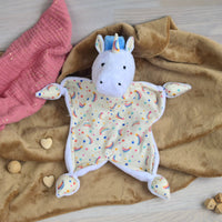 Unicorn Personalised comforter