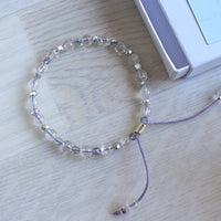 Clear Quartz Crystal healing bracelet