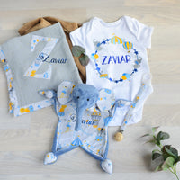 Nuevo set de regalo para bebé con chaleco