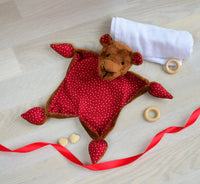 Personalised Teddy bear comforter