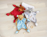 Personalised Teddy bear comforter